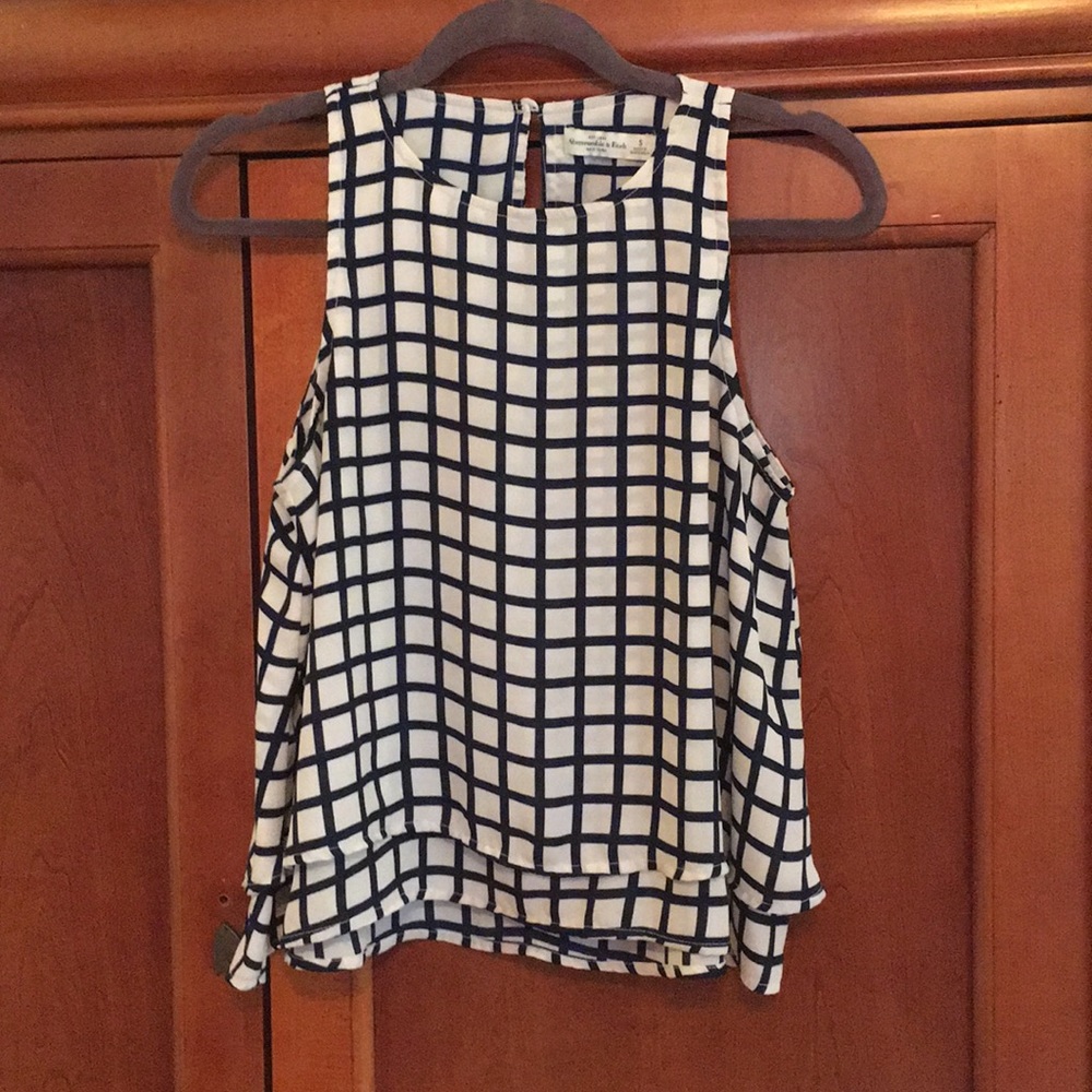 Abercrombie layered swing tank top